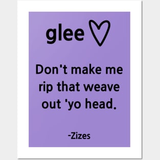 Glee/Zizes Posters and Art